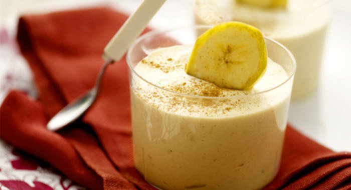 Нежный банановый мусс