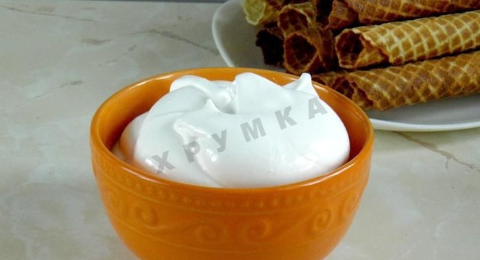 Крем для вафельных трубочек