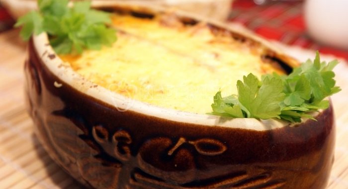 Запеканка с баклажанами