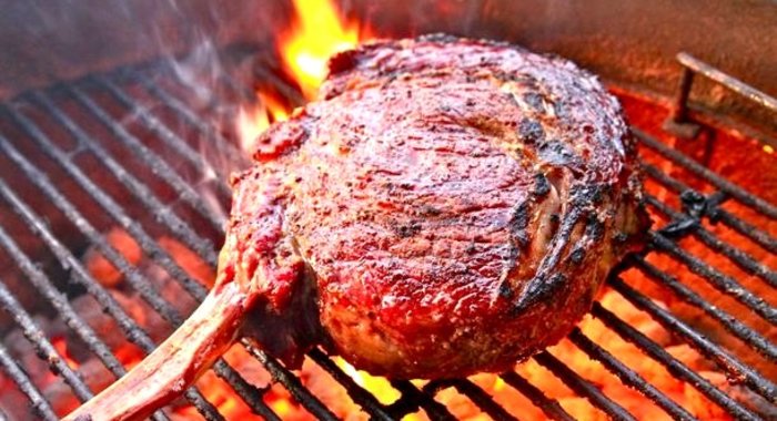 Говядина на углях