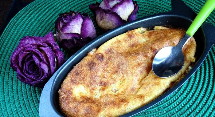 Морковно - грушевая запеканка с творогом