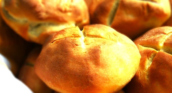 Пирожки с шампиньонами и картошкой