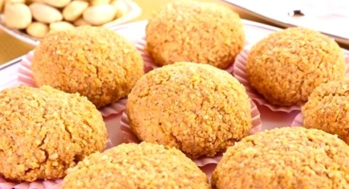 Миндальное печенье без муки