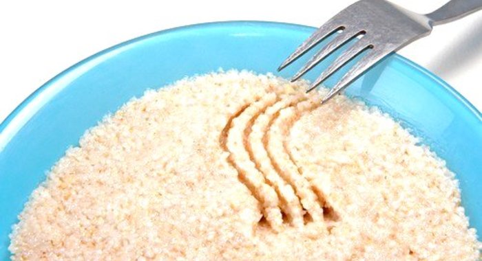 Каша из дробленой пшеничной крупы