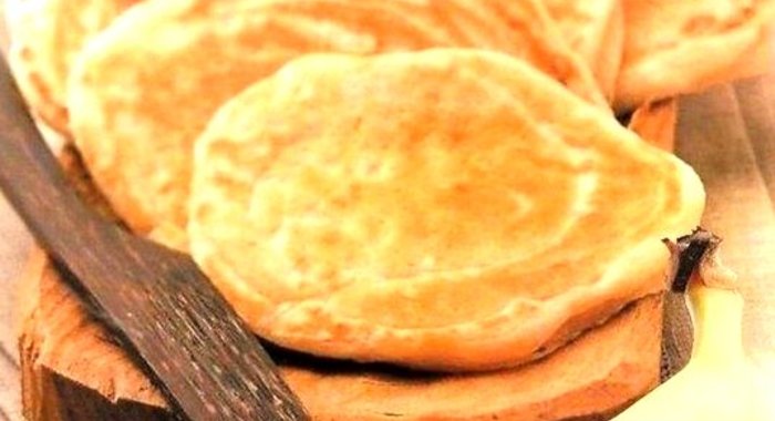 Банановые оладьи с овсянкой