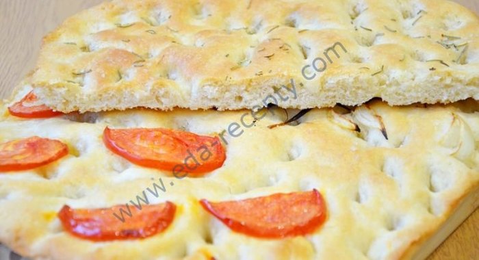 Хлеб фокачча тонкая