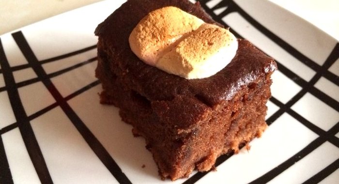 Брауниз с маршмеллоу