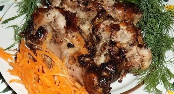 Шашлык из окорочков