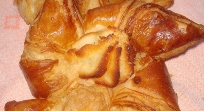 Слойки «Звездочки» из домашнего слоеного теста