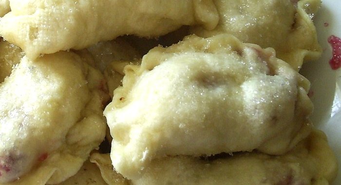 Вареники с вишней