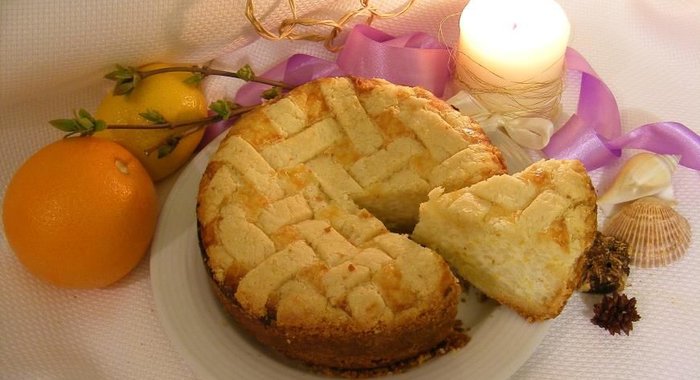 Пасхальный пирог из Кампании