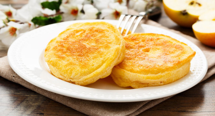 Оладьи на сметане