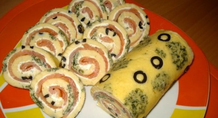 Закусочный рулет Тигровый