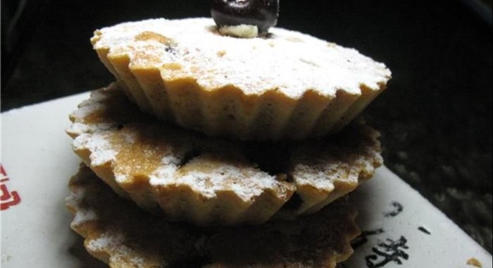 Миндально-ягодные кексы