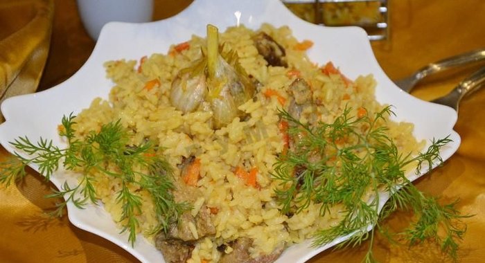 Плов из утки