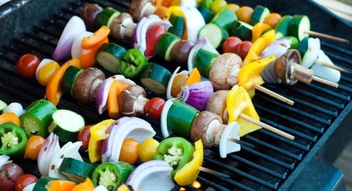 Вегетарианский шашлык