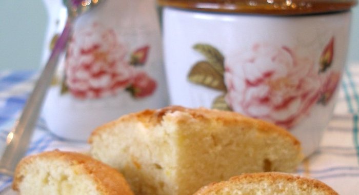 Кекс творожный с цедрой