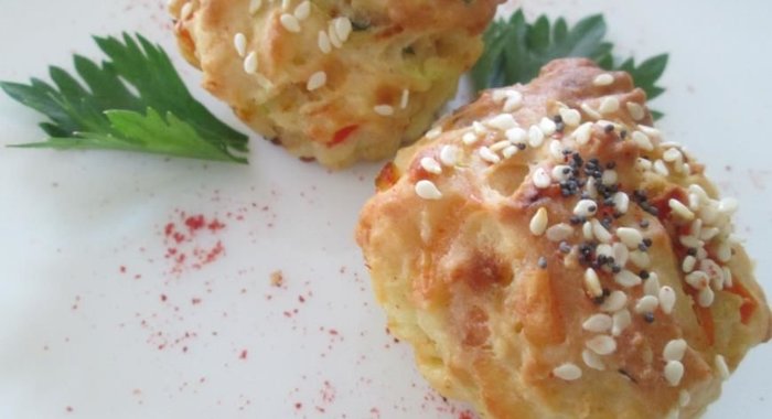 Огуречные кексики