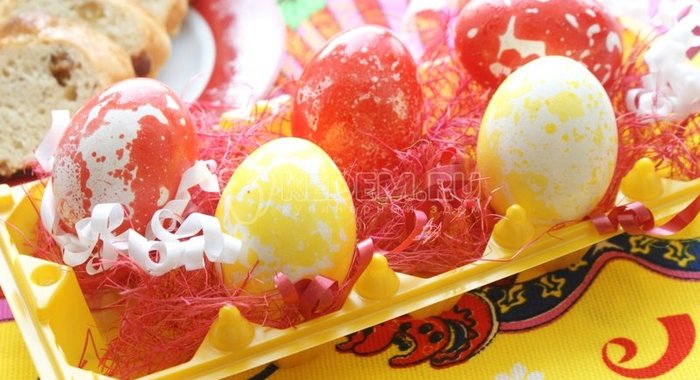 Пасхальные яйца «Масленые»