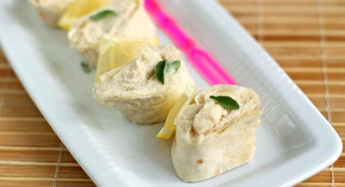 Постный паштет из фасоли