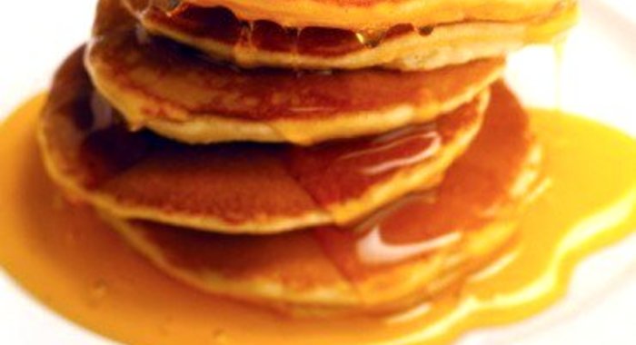 Кукурузные блины с фундуком