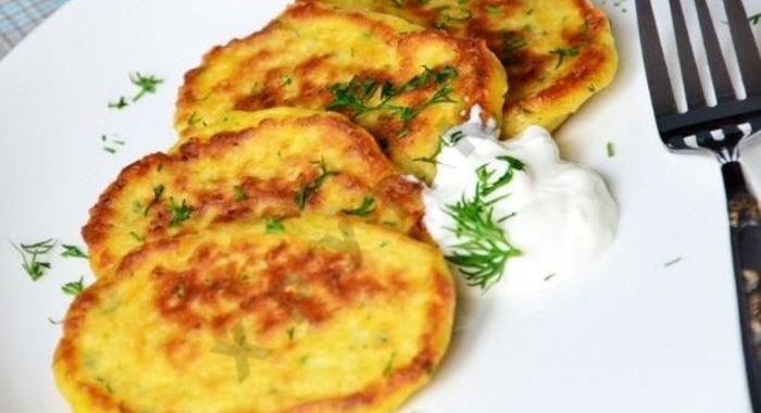 Оладьи из цветной капусты