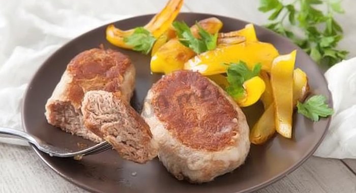 Котлеты из перловки с фаршем