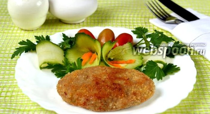 Шницель из фарша