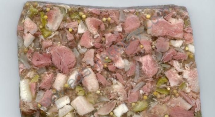 Зельц из свиной головы