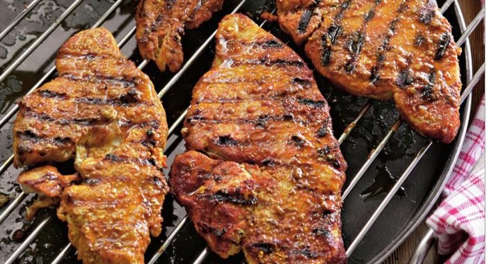 Стейки из индейки на сковороде