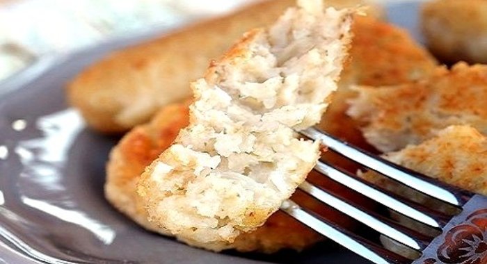 Котлеты капустные с овсяными хлопьями