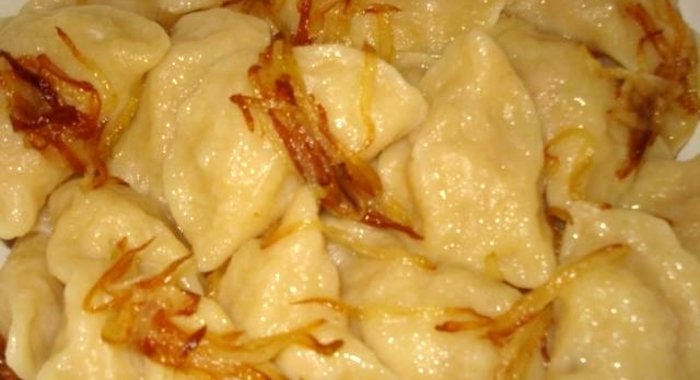 Вареники с картофелем и капустой