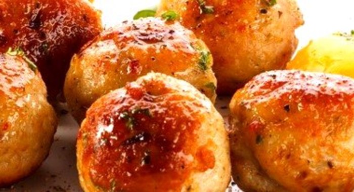 Котлеты с помидорами