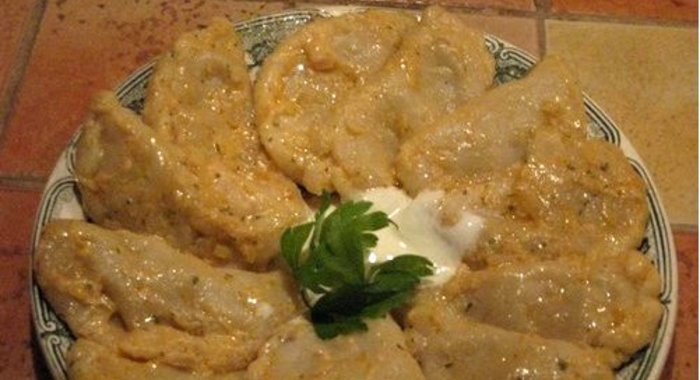 Вареники с кабачками