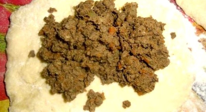 Начинка с печенью для пирожков