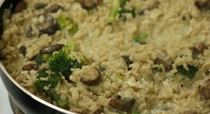 Ризотто с брокколи