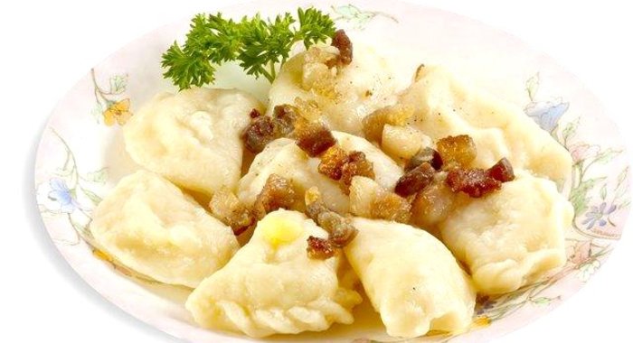 Вареники с грибами