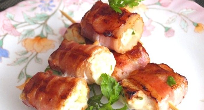 Куриный шашлык в сметане