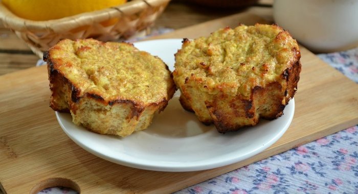 Диетические кексы творожные