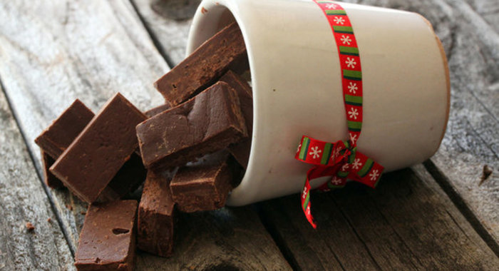 Веганское шоколадное пирожное