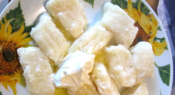 Ленивые вареники для малышей