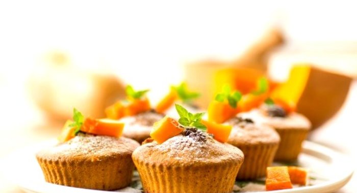 Тыквенные кексы