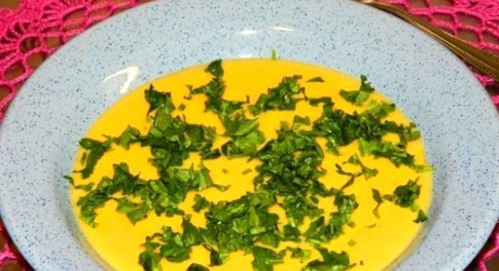 Постный гороховый суп-пюре