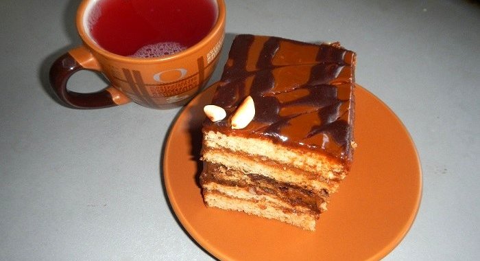 Крем для медовика со сгущенкой