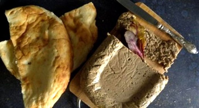 Паштет из куриной печени (без моркови)