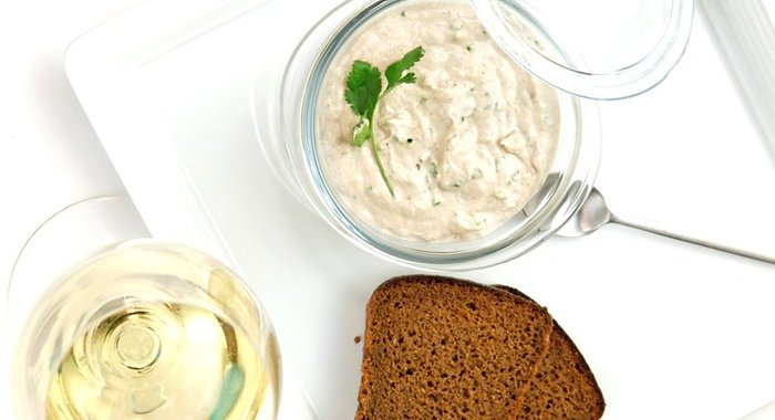 Паштет из скумбрии холодного копчения