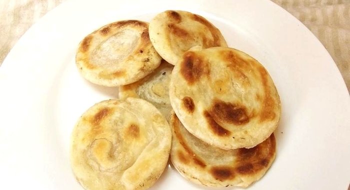 Пресные слоеные лепешки