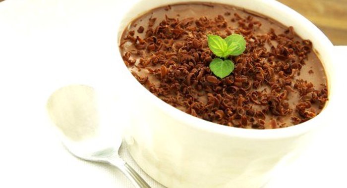 Сливочный шоколадный мусс