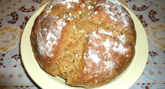 Ржаной содовый хлеб