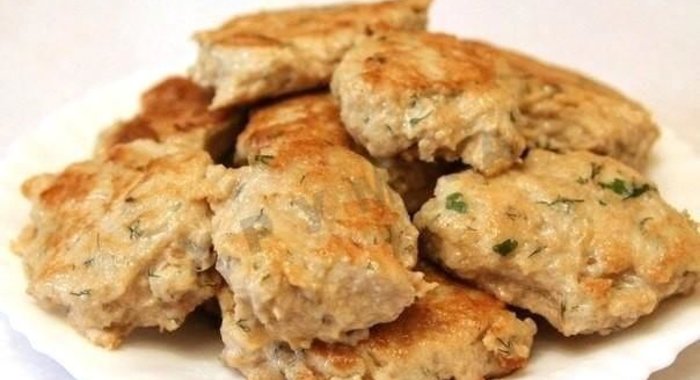 Котлеты из индейки с манкой